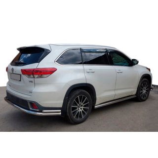 Heckschutz AK005-2 (2 Stk., Edelstahl) Toyota Highlander 2013-2019 Foto 1