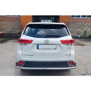 Heckschutz AK005-2 (2 Stk., Edelstahl) Toyota Highlander 2013-2019 Foto 4