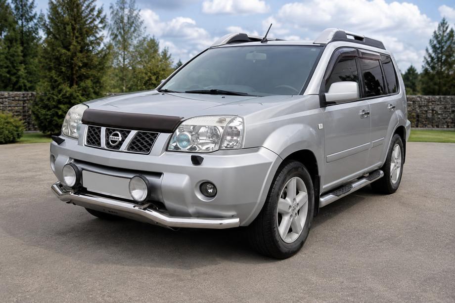 Nissan X-trail T30 2002-2007 Frontschutzbügel ST007 (Edelstahl) Image