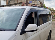 Volkswagen T5 Transporter 2003-2010 Integrierte Dachreling (schwarz) Langer Radstand Foto 40