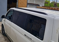 Volkswagen T5 Transporter 2003-2010 Integrierte Dachreling (schwarz) Langer Radstand Foto 43