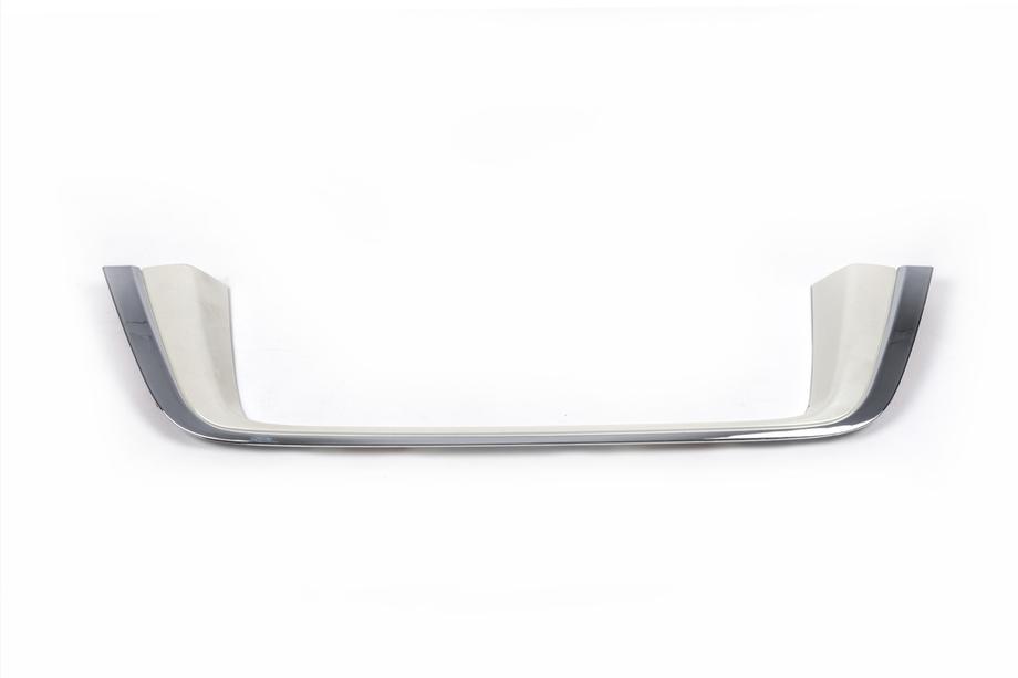 Toyota Land Cruiser 200 2007-2021 Kennzeichenhalter Standard Weiß Foto 5