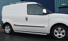 Fiat Doblo II 2010-2022 Chrom Türgriffblenden und Umrandungen (8 Stk., Edelstahl) Foto 14