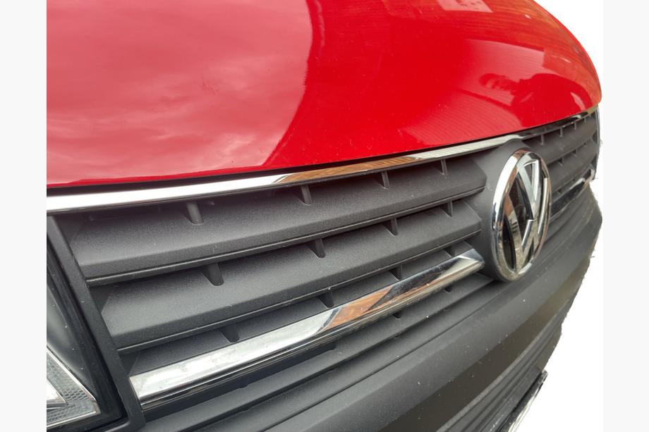 Volkswagen T6 2015-2024 Obere Kühlergrill Blende 2015-2019 (1 Stk, Edelstahl) Foto 4