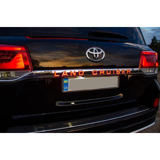 LED Leiste über dem Kennzeichen (2016+) Toyota Land Cruiser 200 2007-2021 Foto 3