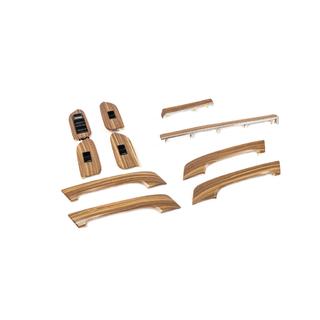 Set Holzoptik-Einlagen (hell) Toyota Land Cruiser Prado 150 2009-2023 Foto 3
