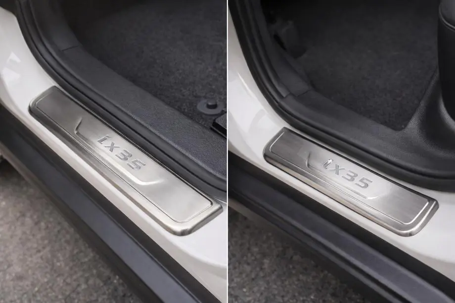 Hyundai IX-35 2010-2015 Einstiegsleisten Libao (4 Stk, Edelstahl) Image