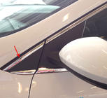 Renault Megane IV 2016-2025 Komplette Fensterumrandung (Sedan, 12-tlg., Edelstahl) Carmos - Türkischer Edelstahl Foto 3
