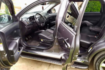Mitsubishi Outlander 2006-2012 Trittbretter Bosphorus Grey (2 Stk., Aluminium) Foto 6