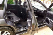 Mitsubishi Outlander 2006-2012 Trittbretter Bosphorus Grey (2 Stk., Aluminium) Foto 7