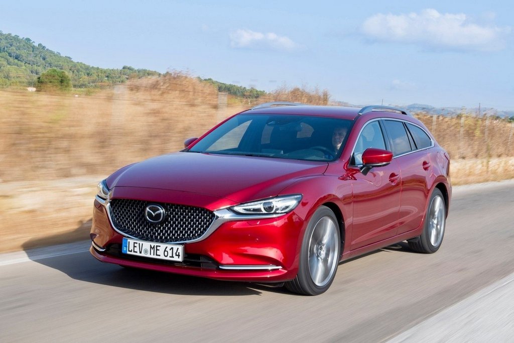 Übersicht des aktualisierten Kombis Mazda 6 Combi