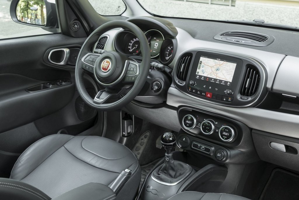 Übersicht der kompakte Minivan Fiat 500L