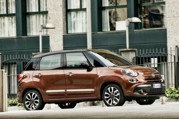 Übersicht der kompakte Minivan Fiat 500L
