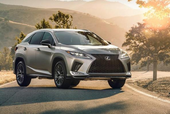 Neu gestaltete Version des Lexus RX Crossover