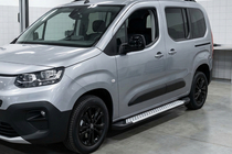 Peugeot Partner/Rifter 2019- Trittbretter Allmond Grey (2 Stk., Aluminium) Foto 1