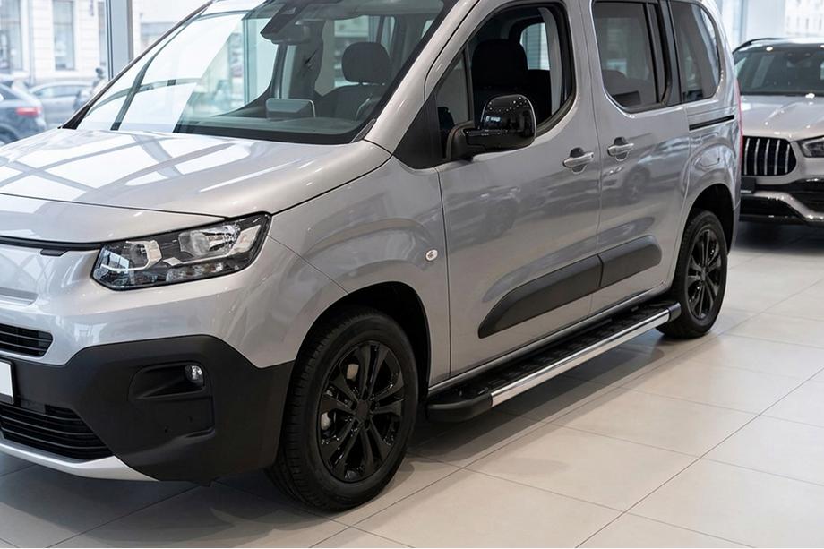 Peugeot Partner/Rifter 2019- Seitenschweller RedLine V1 (2 Stk., Aluminium) Image