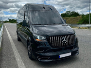 Mercedes Sprinter W907/W910 2018- Frontstoßstangenaufsatz V3 (grundiert zum Lackieren) Foto 7