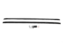Toyota Land Cruiser 200 2007-2021 Schwarze Dachreling 2008-2015 (Lexus-Design 2018, 2 Stk) Foto 3