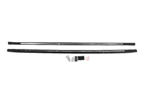 Toyota Land Cruiser 200 2007-2021 Schwarze Dachreling 2008-2015 (Lexus-Design 2018, 2 Stk) Foto 5