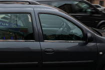 Renault Logan MCV 2005-2013 Fensterrahmen Zierleisten Aussen Edelstahl (4 Stk) OmsaLine - Italienischer Edelstahl Foto 6