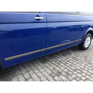 Türleisten (Edelstahl, Schwarz Chrom) Volkswagen T6 2015-2024 Foto 2