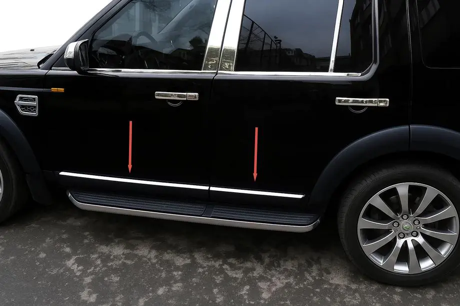 Land Rover Discovery III 2004–2009 Türleisten OmsaLine (4 Stk., Edelstahl) Image