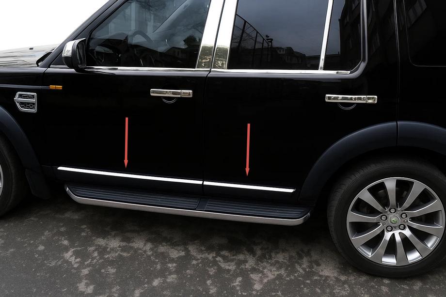 Land Rover Discovery IV 2009-2017 Türleisten OmsaLine (4 Stk., Edelstahl) Image