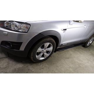 Trittbretter Bosphorus Grey (2 Stk., Aluminium) Chevrolet Captiva 2006-2019 Foto 1