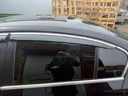 Volkswagen Passat B7 2012-2015 Windabweiser mit Chromleisten SD (EU, 4 Stk, Niken) Foto 2