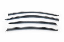 Volkswagen Passat B7 2012-2015 Windabweiser mit Chromleisten SD (EU, 4 Stk, Niken) Foto 5