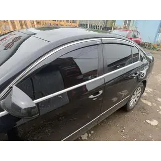 Windabweiser mit Chromleisten SD (EU, 4 Stk, Niken) Volkswagen Passat B7 2012-2015 Foto 3