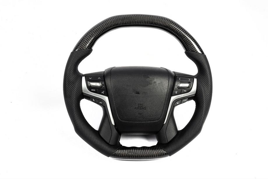 Toyota Land Cruiser Prado 150 2009-2023 Lenkrad komplett (Carbon) Image