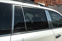Lexus LX570/450d 2008-2022 Komplette Fenster- und Säulenverkleidung Edelstahl Foto 12