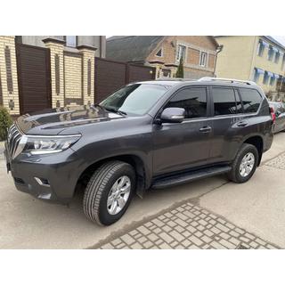 Dachreling Originaldesign (Silber, 2 Stk) Toyota Land Cruiser Prado 150 2009-2023 Foto 1