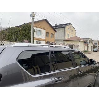 Dachreling Originaldesign (Silber, 2 Stk) Toyota Land Cruiser Prado 150 2009-2023 Foto 3
