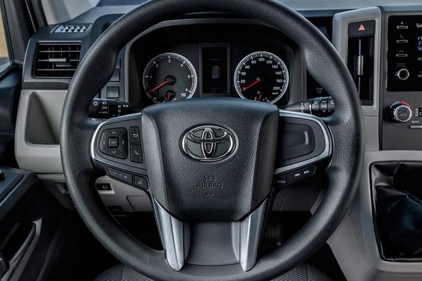 Übersicht Kleinbus Toyota Hiace neuen Generation Foto 5