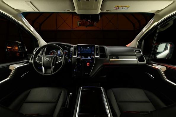 Übersicht Kleinbus Toyota Hiace neuen Generation Foto 6