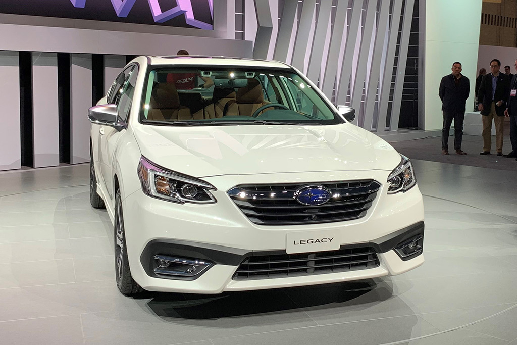 Übersicht der siebten Generation des Subaru Legacy Limousine