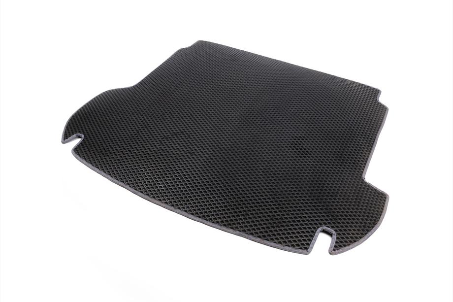 Hyundai Santa Fe 2 2006-2012 Kofferraummatte (EVA, Schwarz) (5-Sitzer) Foto 3