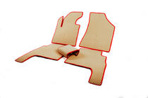 Hyundai Santa Fe 2 2006-2012 EVA Fußmatten (Beige) 2006-2010 Foto 11