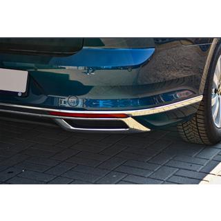 Auspuffblenden OmsaLine SD/SW (2019+, 3 Stk, Edelstahl) Foto 3