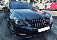 Mercedes E-class W212 2009-2016 Frontgrill GT Panamericana (2009-2012) Foto 4