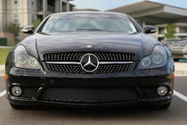 Mercedes CLS C219 2004-2010 Frontgrill (2008-2010, Diamond Silver) Foto 1