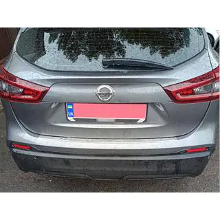 Heckstoßstangenschutz Carmos (2017-2021, Edelstahl) Foto 2