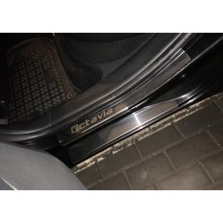 Einstiegsleisten Carmos (8 Stk., Edelstahl) Skoda Octavia II A5 2010-2013 Foto 2