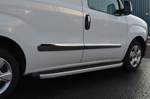 Fiat Doblo II 2010-2022 Türleisten Edelstahl (4 Stk.) Carmos - Türkischer Edelstahl Foto 6