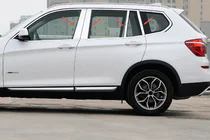 BMW X3 F25 2011-2018 Edelstahl Türsäulen Abdeckungen Foto 1