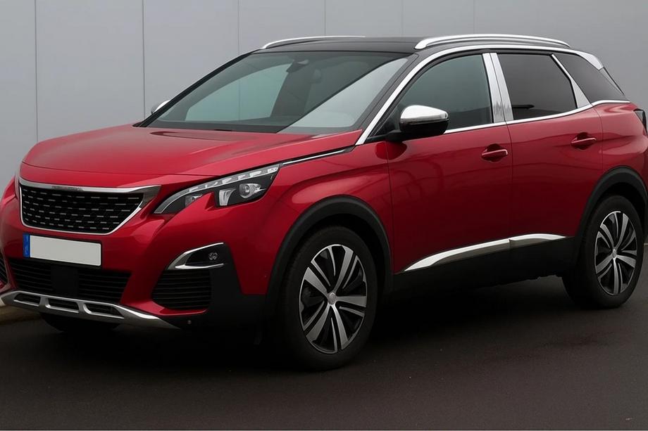 Peugeot 3008 2016-2023 Edelstahl Türsäulen Abdeckungen Image