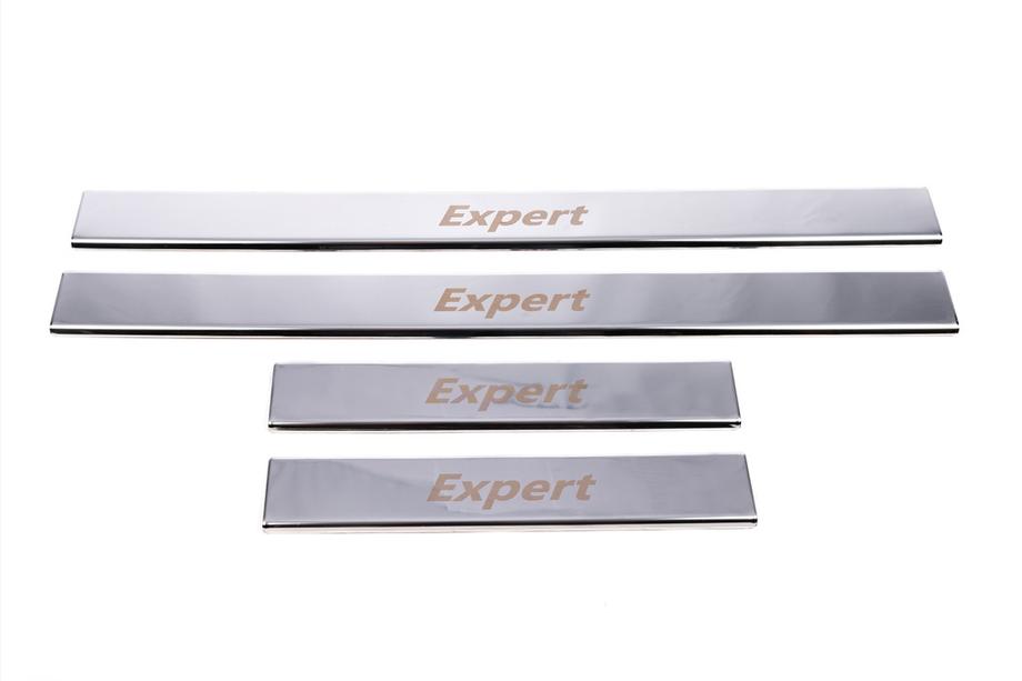 Peugeot Expert 2017- Edelstahl Einstiegsleisten Carmos (4 Stk) Foto 2