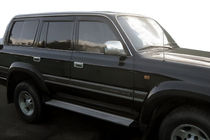Toyota Land Cruiser 80 1990-1997 Windabweiser (4 Stk, HIC) Foto 1
